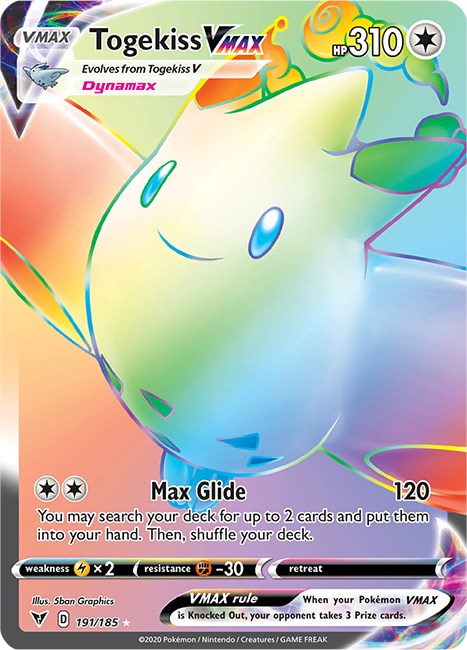 Togekiss VMAX (Secret) - 191/185