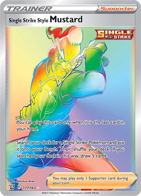 Single Strike Style Mustard (Secret) - 177/163