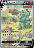 Golurk V (Alternate Full Art) - 182/203 - (SWSH07: Evolving Skies)