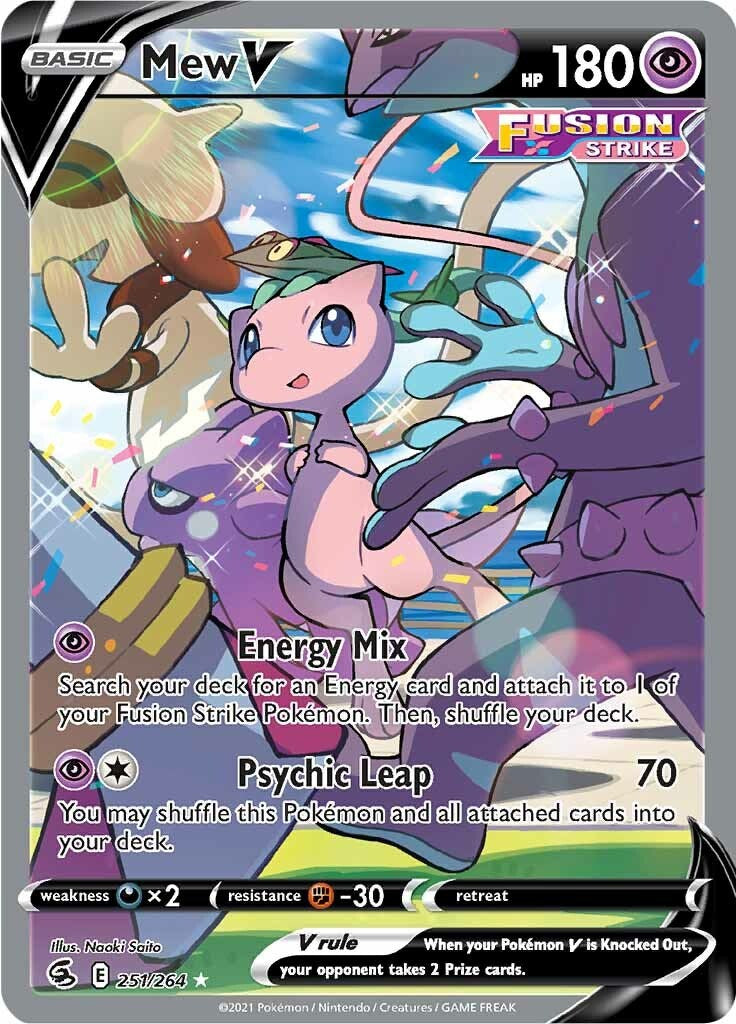 Mew V (Alternate Full Art) - 251/264