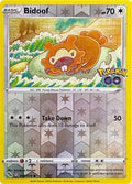 Bidoof (Peelable Ditto) - 059/078 - (Pokemon GO)