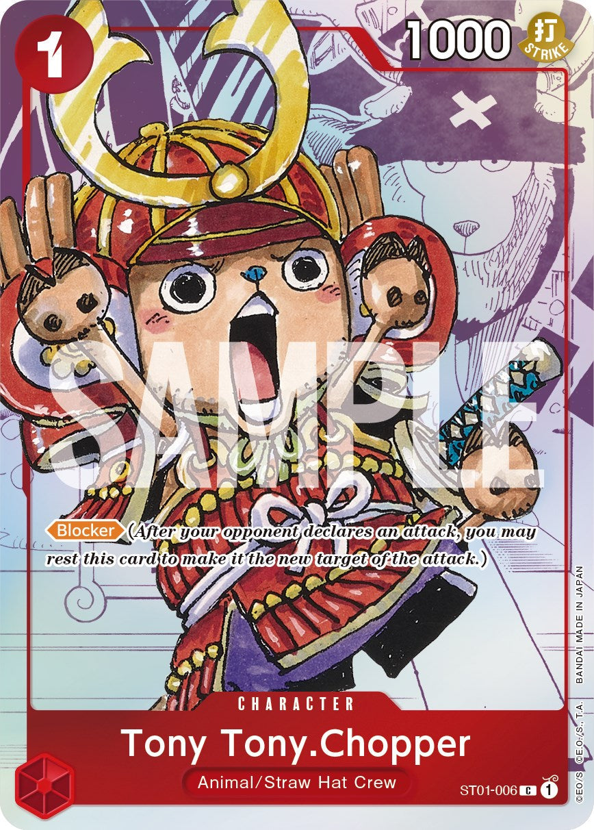 Tony Tony.Chopper - ST01-006 (Alternate Art) - ST01-006