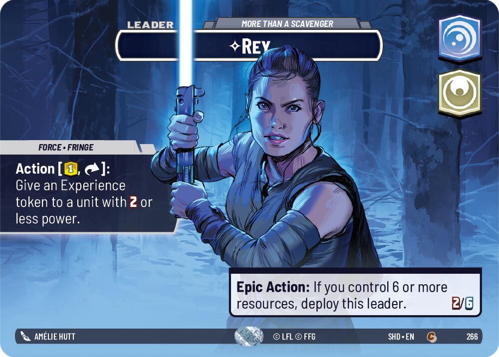 Rey - More Than a Scavenger (Showcase) - 266 - (Shadows of the Galaxy)