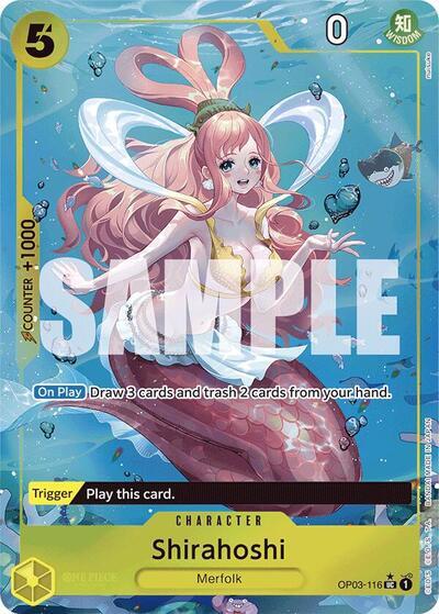 Shirahoshi (OP03-116) (Full Art) - OP03-116 - (Premium Booster -The Best-)