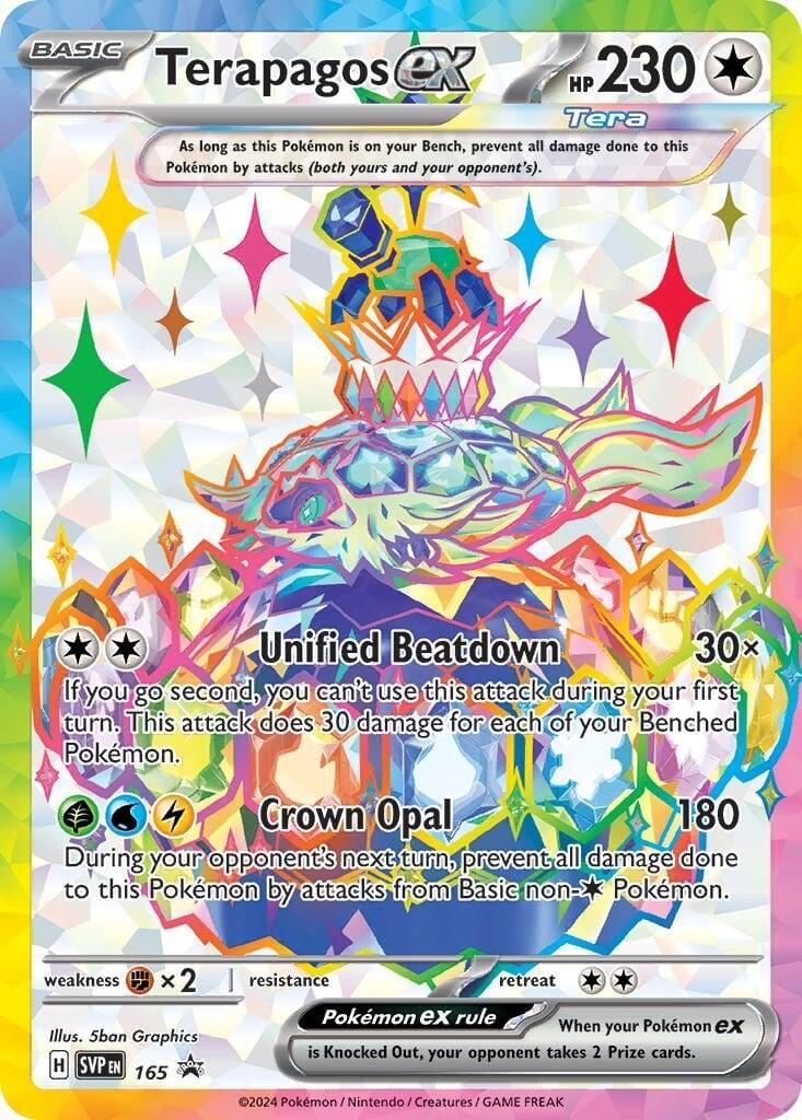 Terapagos ex - 165 - (SV: Scarlet & Violet Promo Cards)