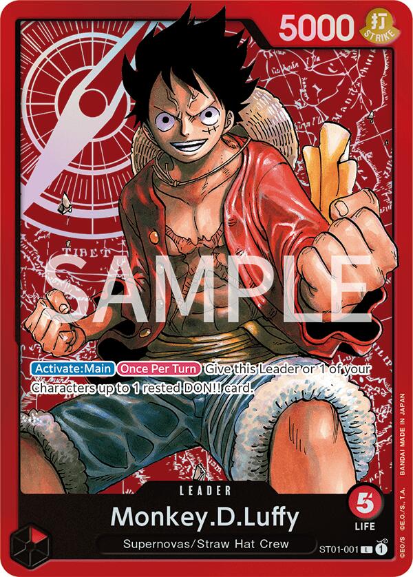 Monkey.D.Luffy - ST01-001