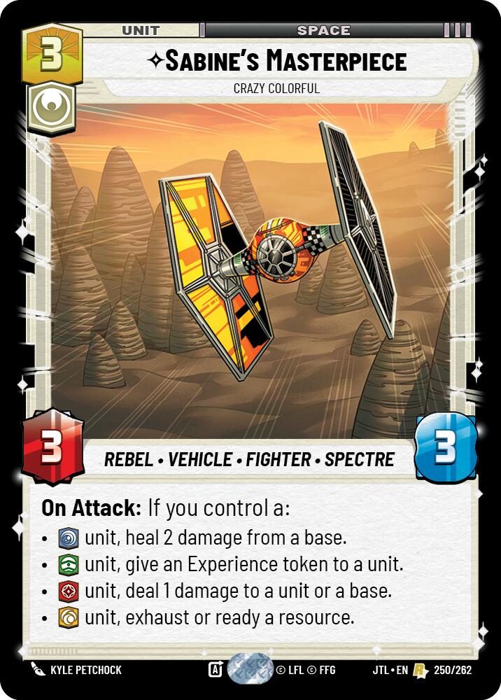 Sabine's Masterpiece - Crazy Colorful - 250/262 - (Jump to Lightspeed)