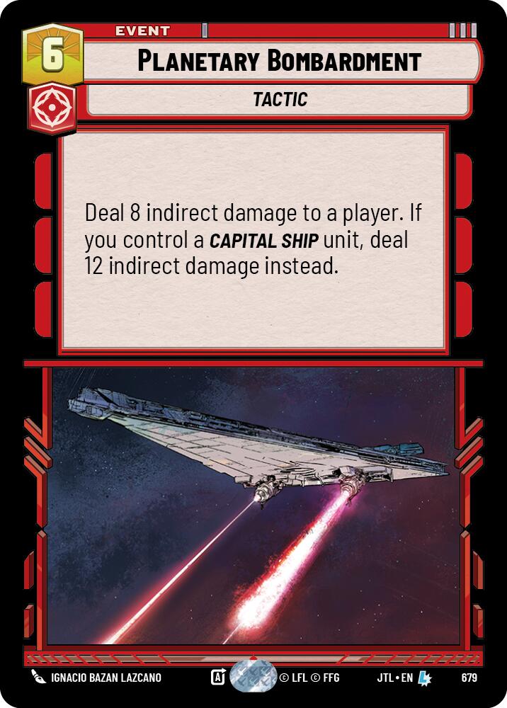 Planetary Bombardment (Foil) - 679 - (Jump to Lightspeed)