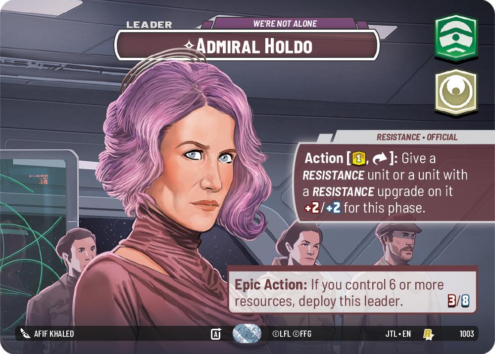 Admiral Holdo - We're Not Alone (Showcase) - 1003 - (Jump to Lightspeed)