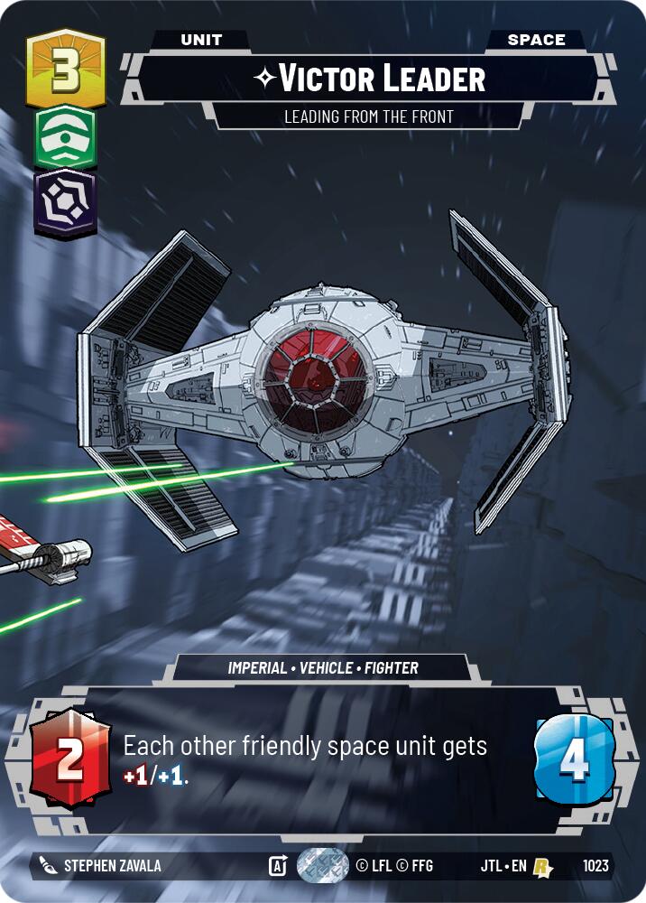 Victor Leader - Leading from the Front (Prestige) - 1023 - (Jump to Lightspeed)