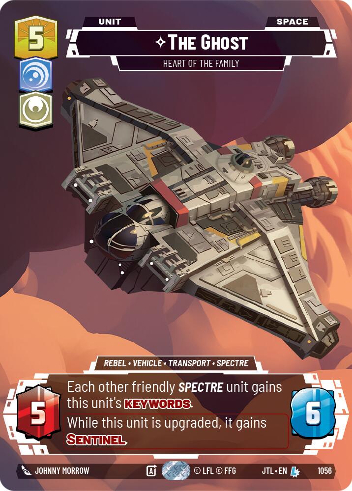 The Ghost - Heart of the Family (Prestige Foil) - 1056 - (Jump to Lightspeed)