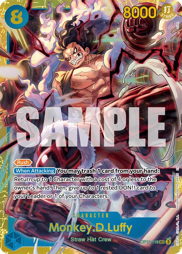 Monkey.D.Luffy (118) - OP11-118