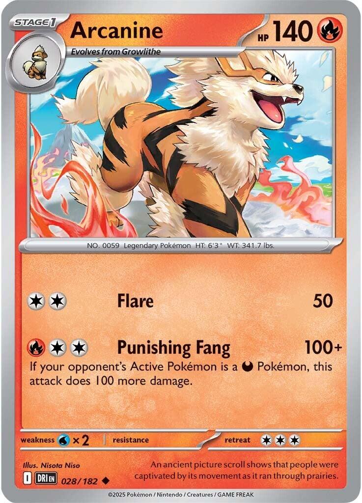 Arcanine - 028/182