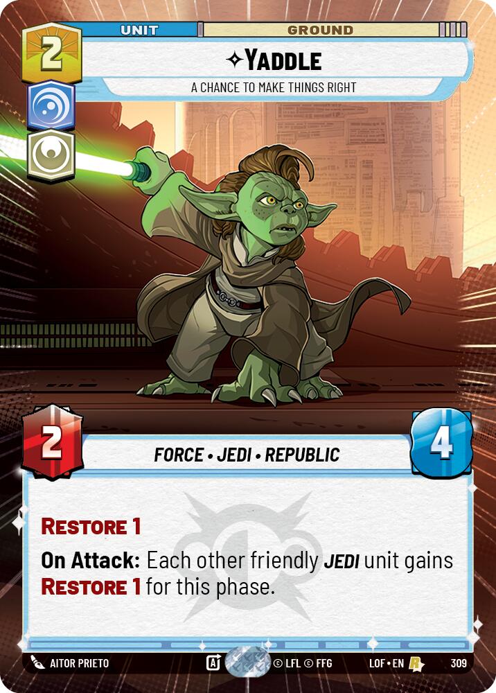 Yaddle - A Chance To Make Things Right (Hyperspace) - 309 - (Legends of the Force)