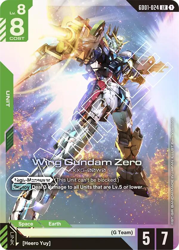 Wing Gundam Zero [GD01 - GD01-024]