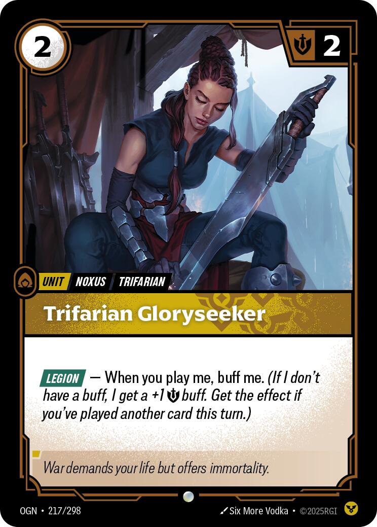 Trifarian Gloryseeker [OGN - 217/298]