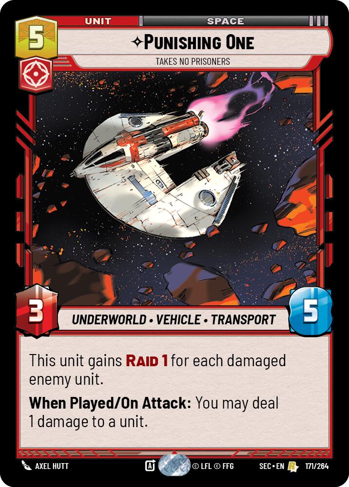 Punishing One - Takes No Prisoners - 171/264 - (Secrets of Power)