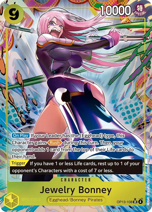 Jewelry Bonney (108) (Alternate Art) - OP13-108