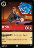 Fa Zhou - Honorable Warrior - 110/204