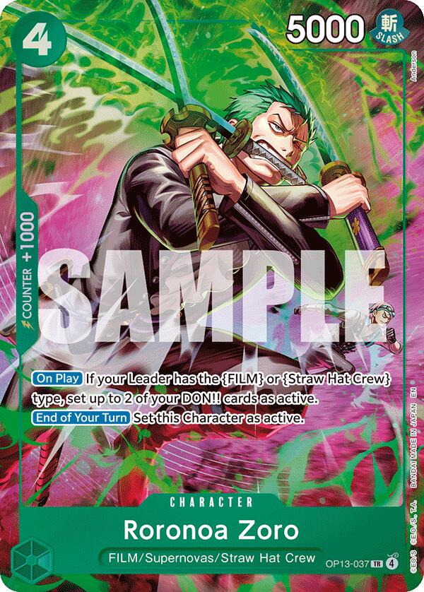 Roronoa Zoro (OP13-037) - OP13-037
