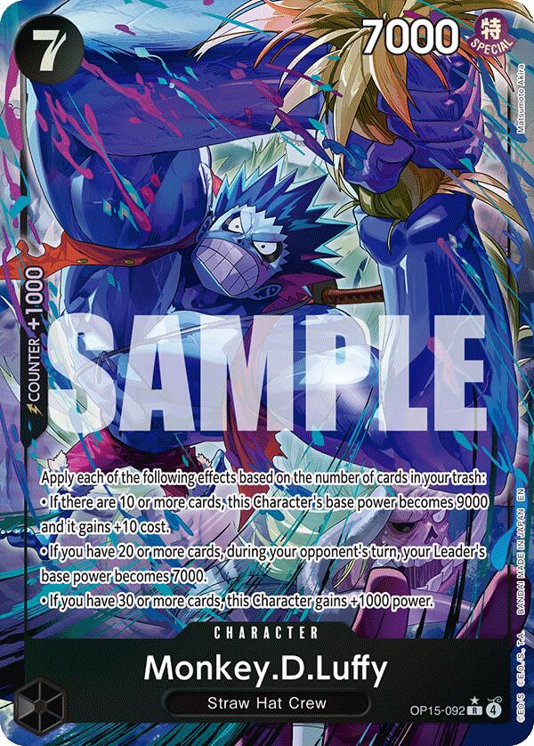 Monkey.D.Luffy (OP15-092) (Alternate Art) - OP15-092
