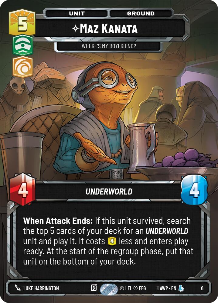 Maz Kanata - Where's My Boyfriend? - 6 - (A Lawless Time: Weekly Play Promos)
