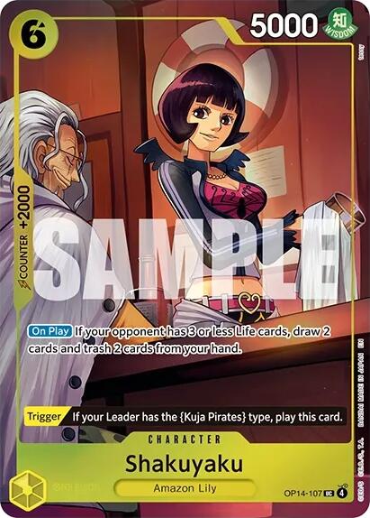 Shakuyaku (One Piece Card Game Illustration Box Vol. 7) - OP14-107