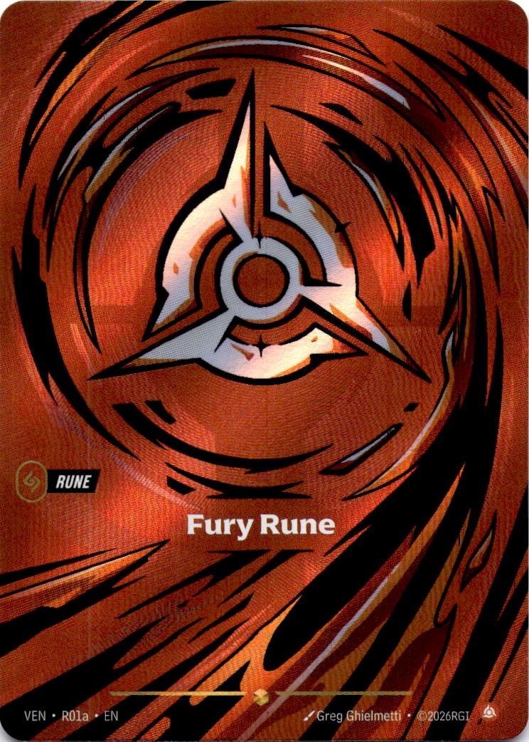 Vendetta - Fury Rune (R01a) R01a