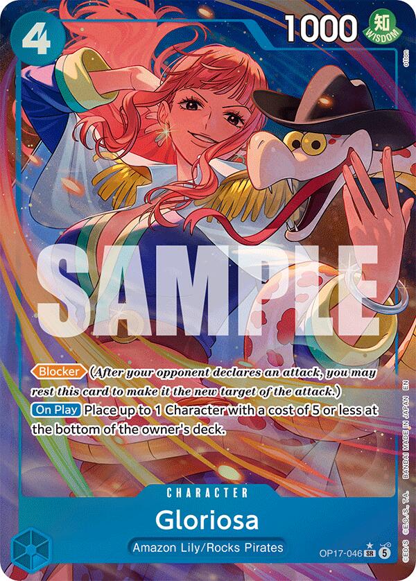 Gloriosa (Alternate Art) - OP17-046