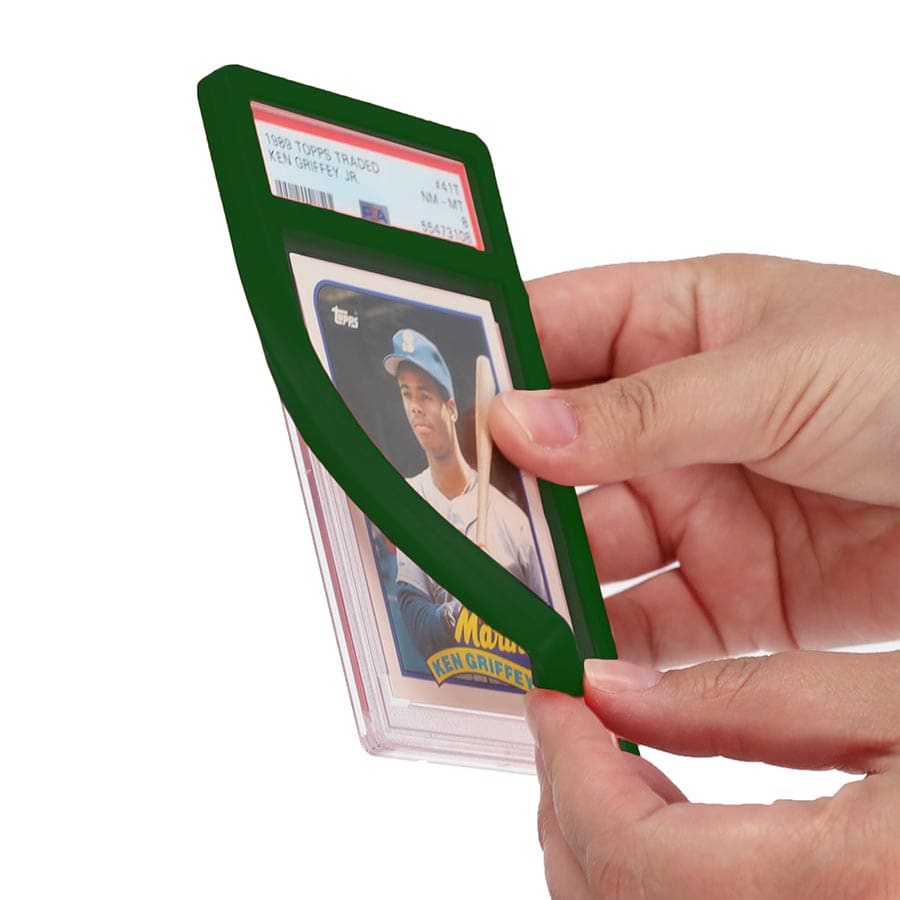 BCW: Graded Slab Bumper - PSA Card Green (6CT)