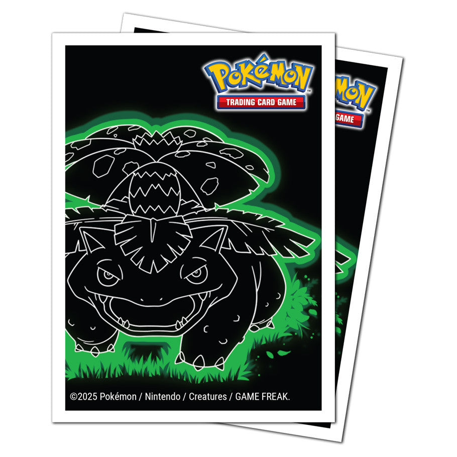 Ultra Pro: Pokemon Neon Kanto - Venusaur - Apex Deck Protector Sleeves (105ct)