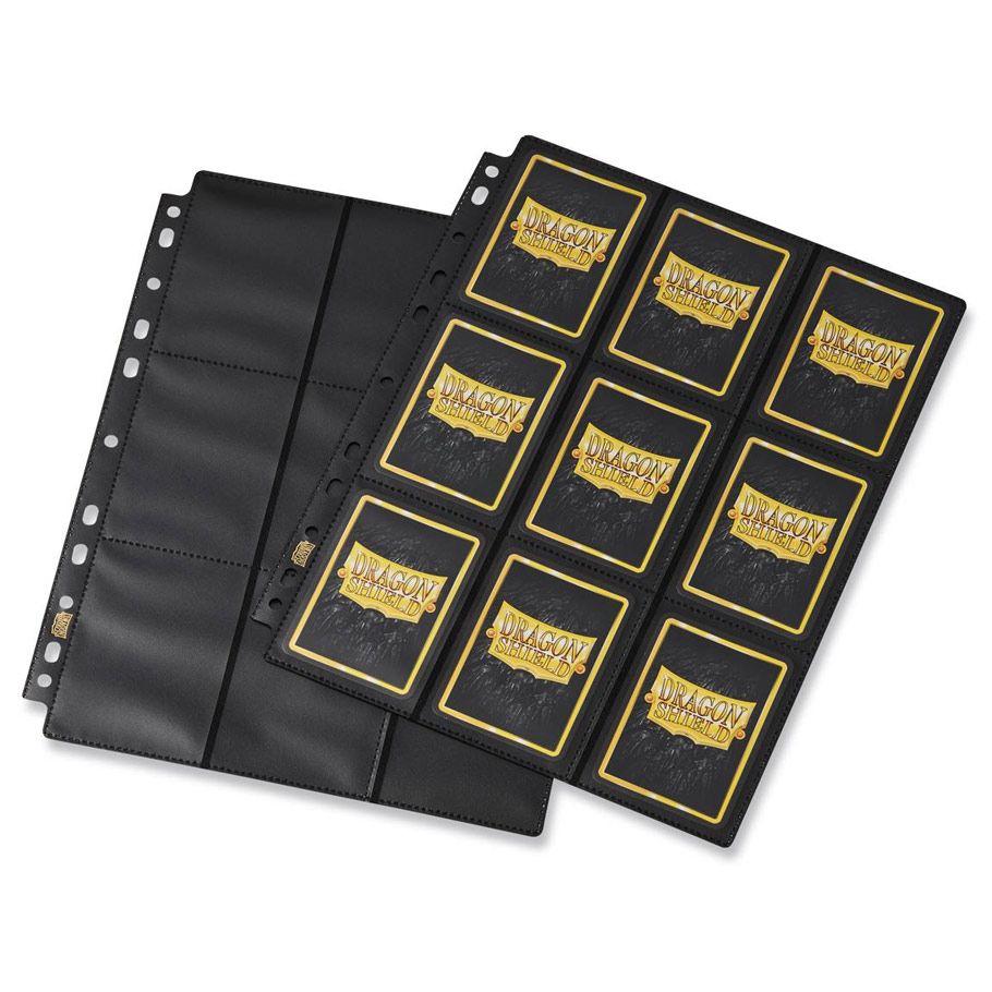 Dragon Shield: 18-Pocket Binder Page Clear Sideloader Non Glare