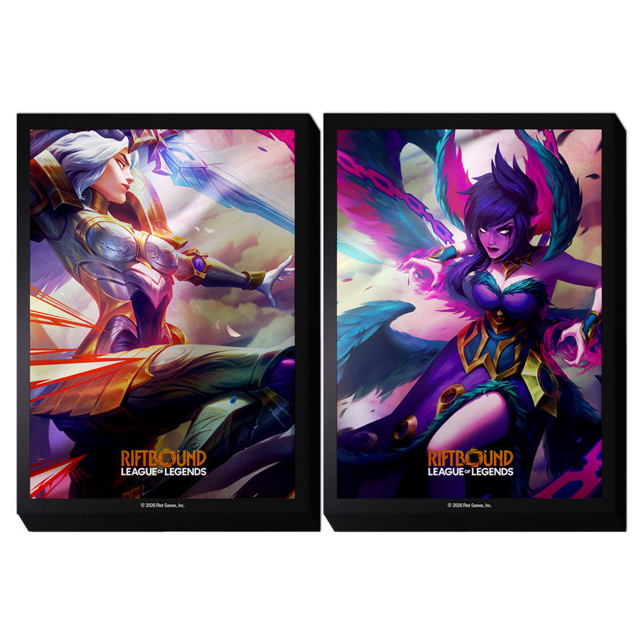 Card Sleeves: Riftbound Vendetta - Kayle vs Morgana (100ct)