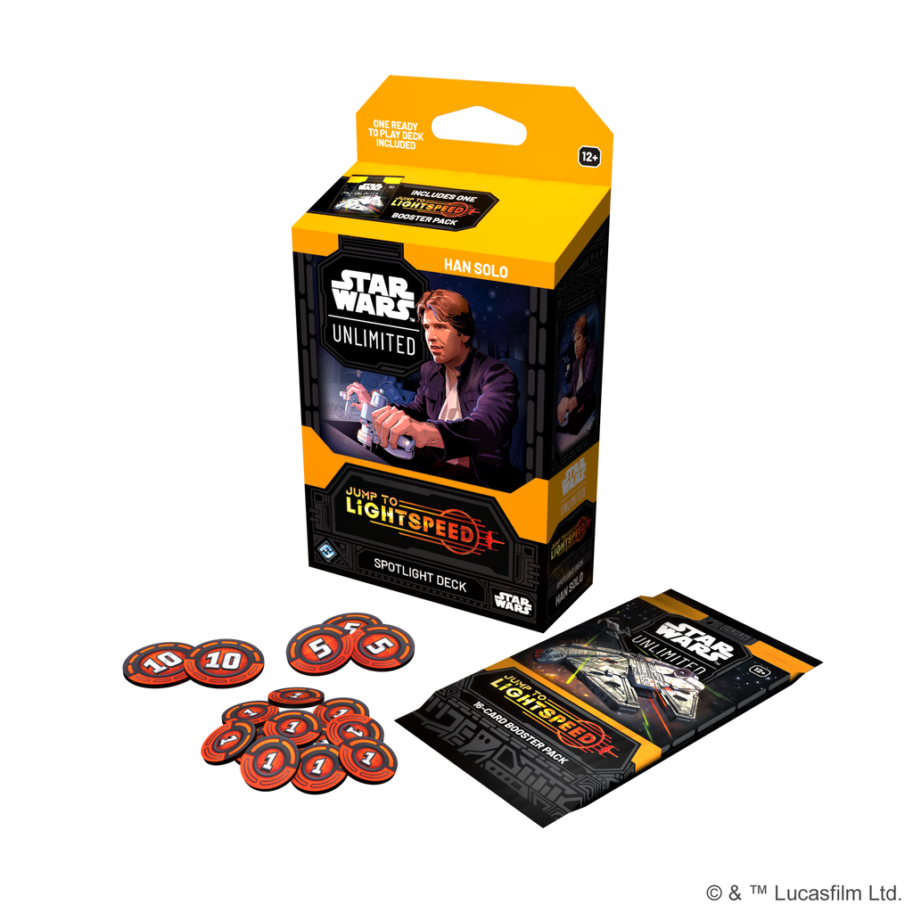Star Wars: Unlimited - Jump to Lightspeed- Spotlight Deck - Han