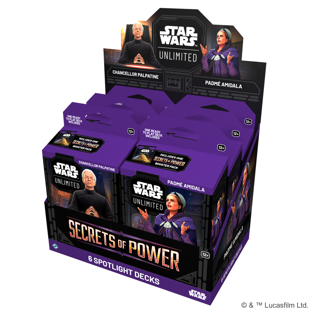 Star Wars Unlimited: Secrets of Power - Spotlight Deck (Set of 2)