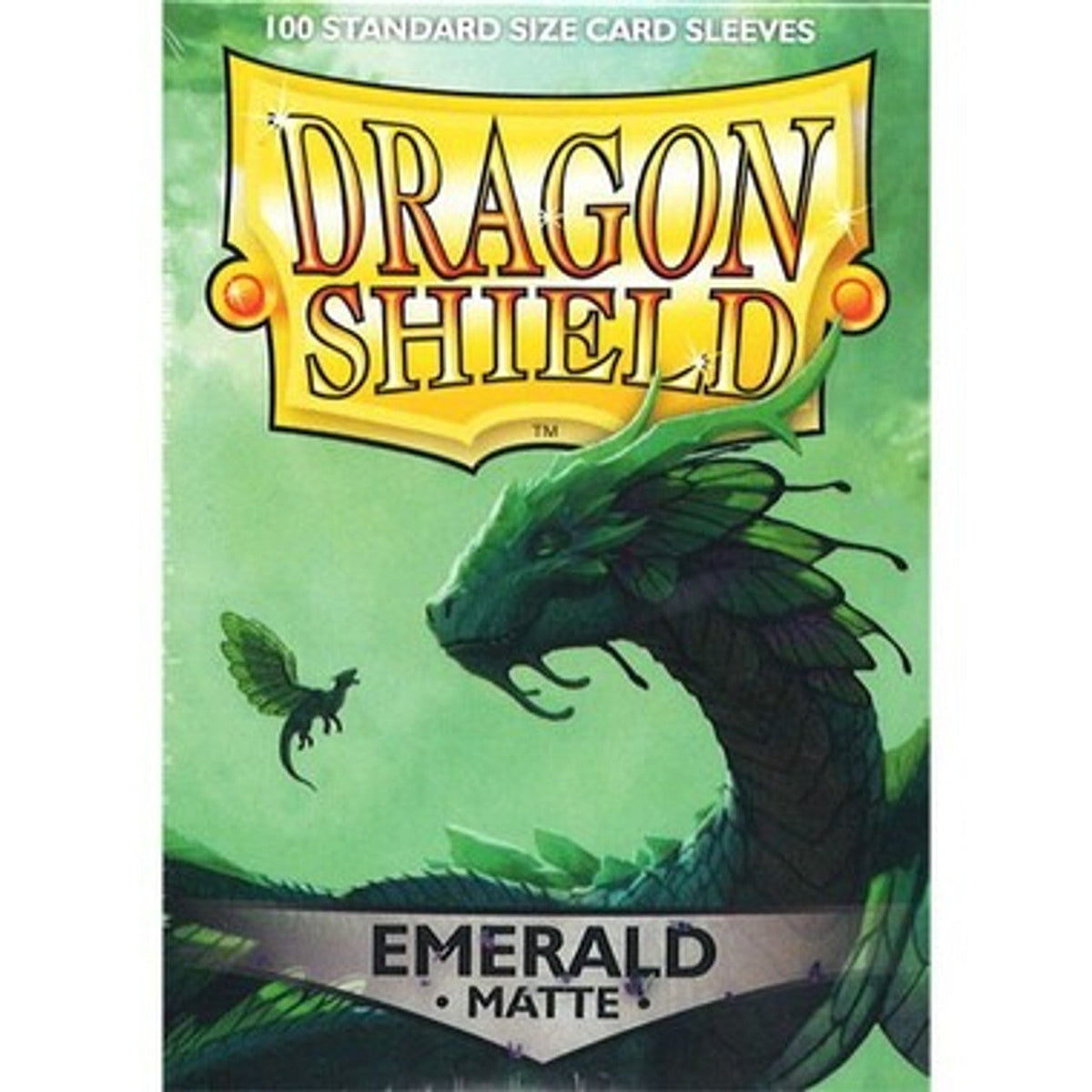 Dragon Shield: Matte Emerald Card Sleeves (100ct)