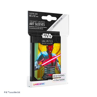 Gamegenic Sleeves: Star Wars Unlimited - Darth Maul