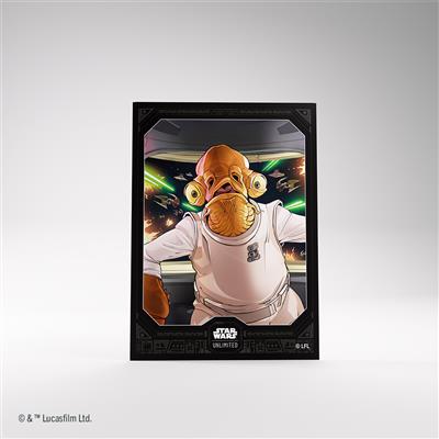 Gamegenic Sleeves: Star Wars Unlimited - Admiral Ackbar