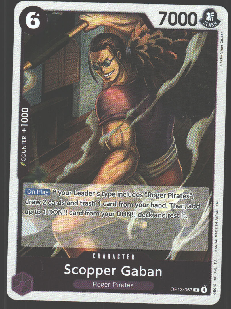 Scopper Gaban - OP13-067