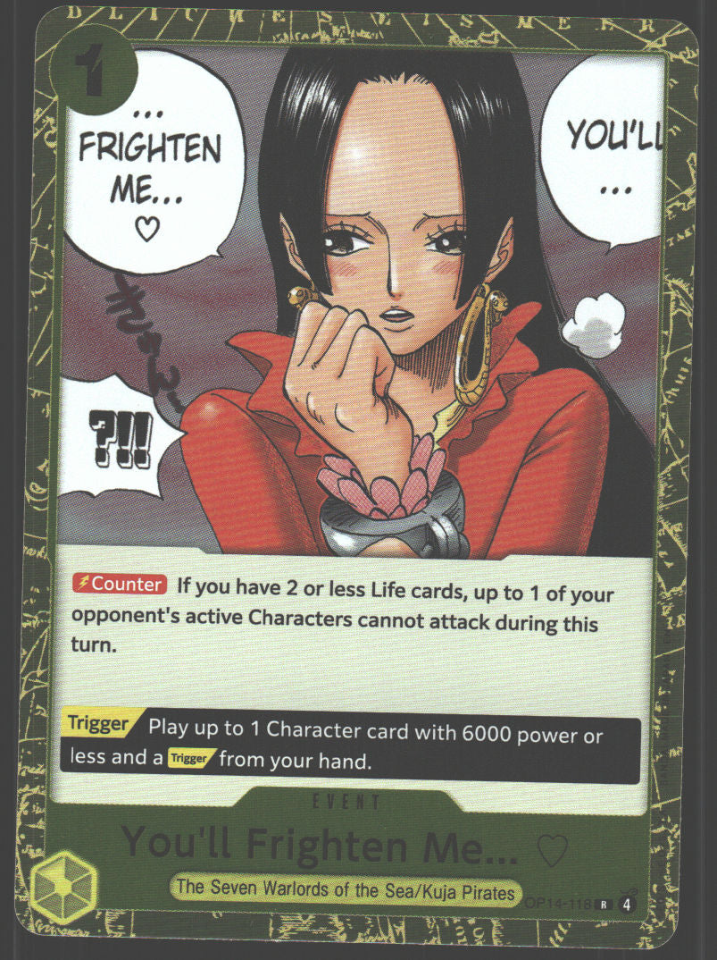 You'll Frighten Me... - OP14-118